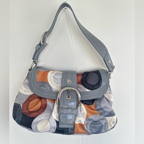 Authentic Poppy Coach Shoulder bag - Picture 1 of 6